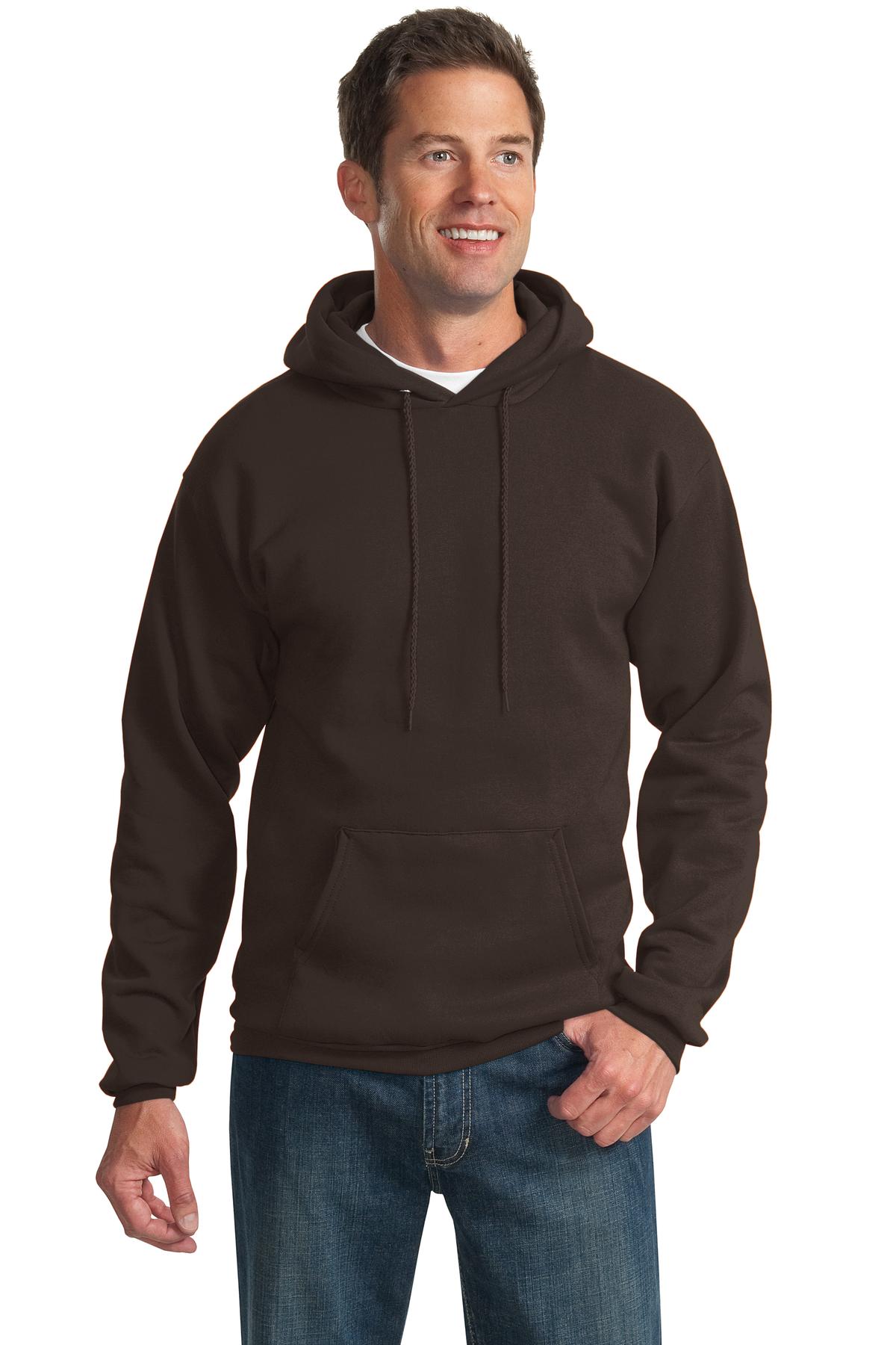 Port & Company –  Essential Fleece Pullover Hooded Sweatshirt.  PC90H