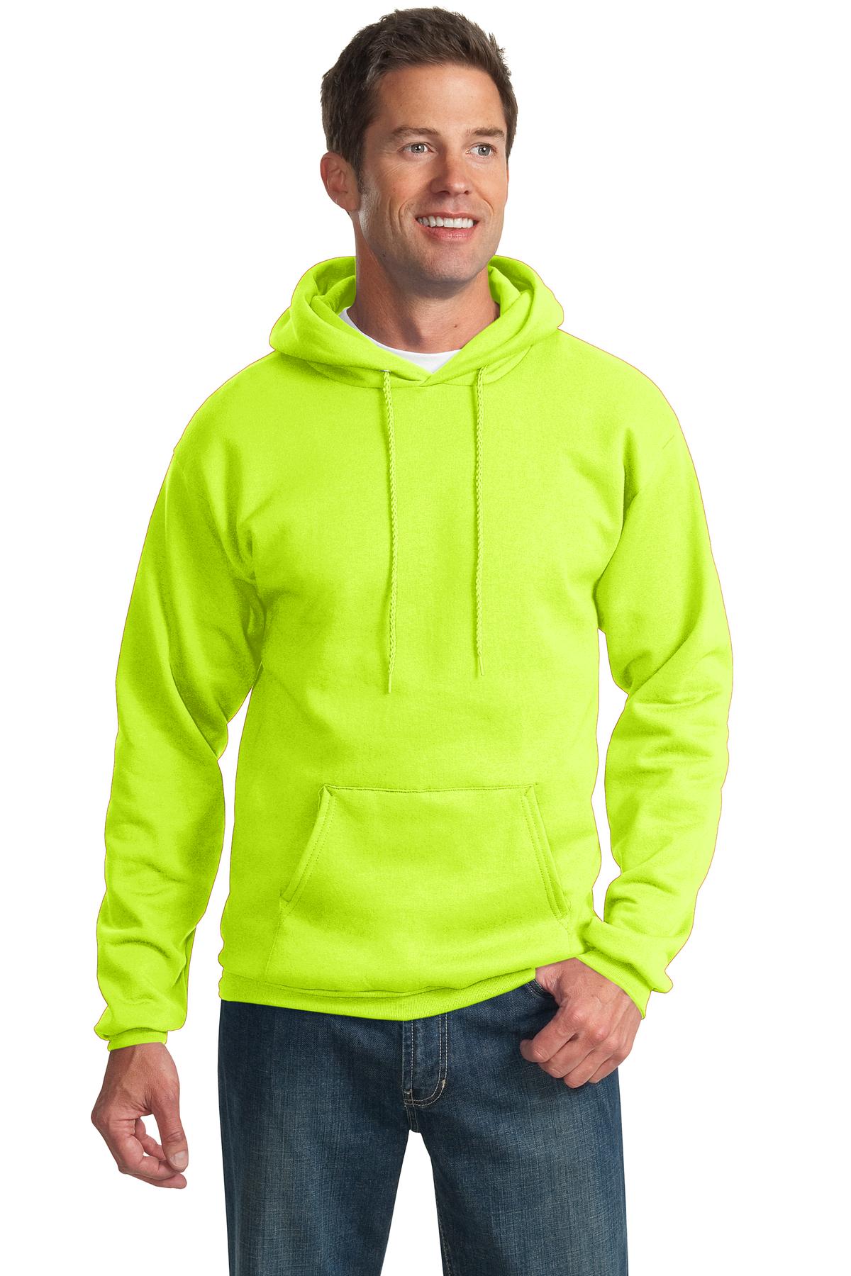 Port & Company –  Essential Fleece Pullover Hooded Sweatshirt.  PC90H