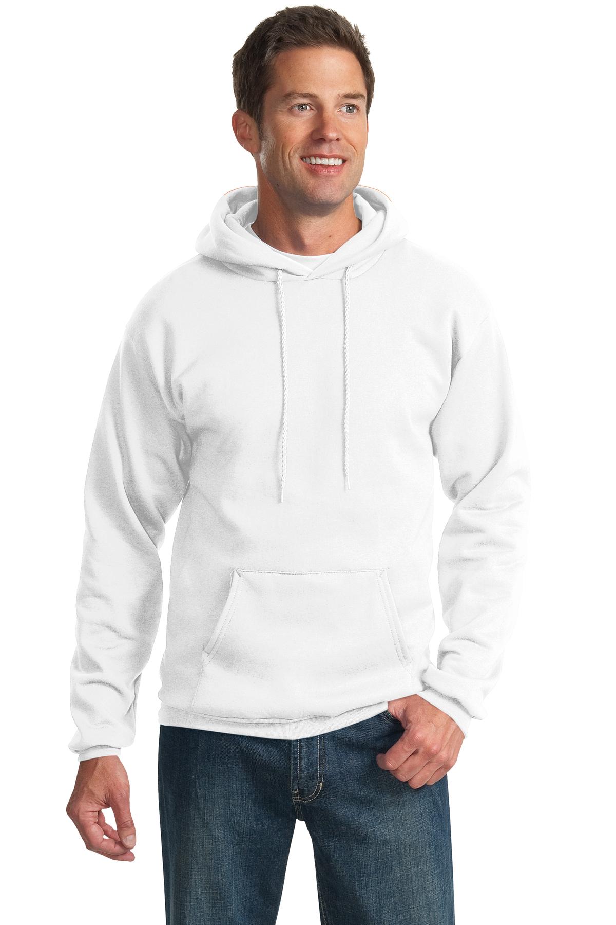 Port & Company –  Essential Fleece Pullover Hooded Sweatshirt.  PC90H