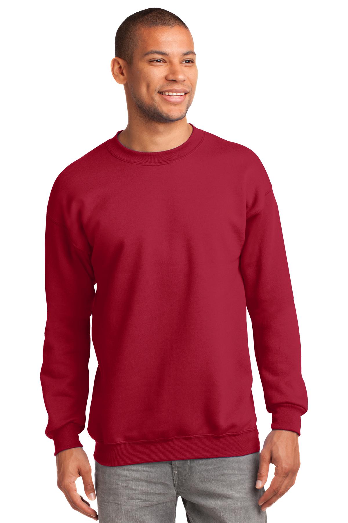 Port & Company – Essential Fleece Crewneck Sweatshirt.  PC90