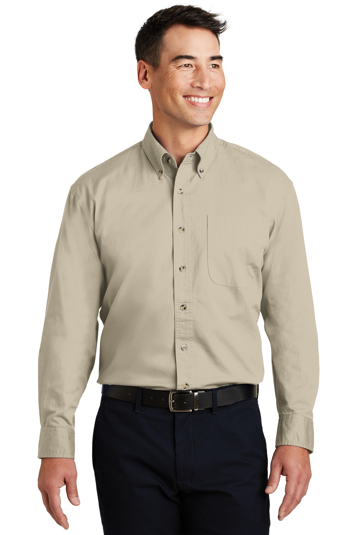 Port Authority Long Sleeve Twill Shirt. S600T