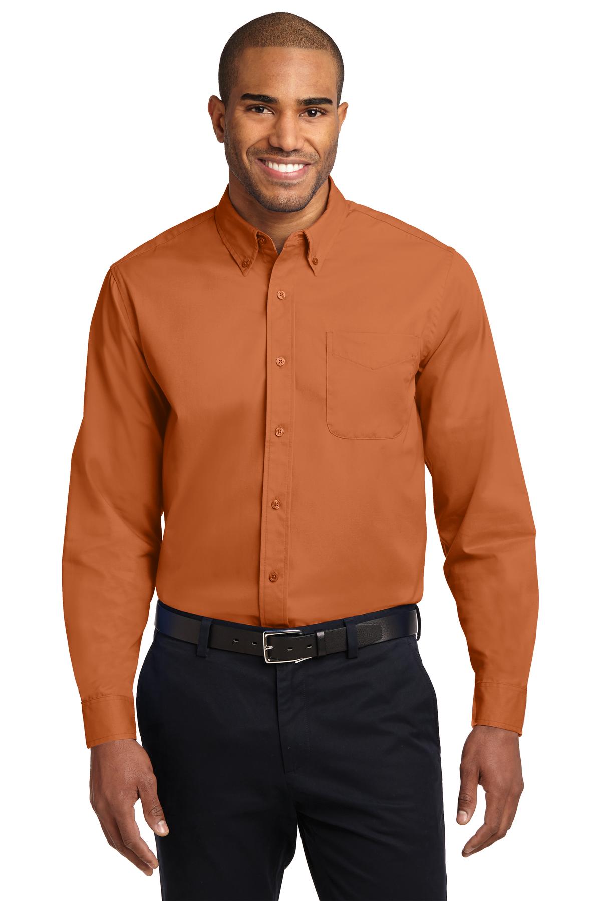 Port Authority Extended Size Long Sleeve Easy Care Shirt S608ES