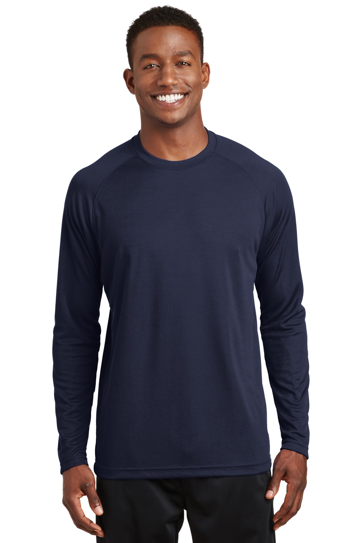 Sport-Tek Dry Zone Long Sleeve Raglan T-Shirt. T473LS