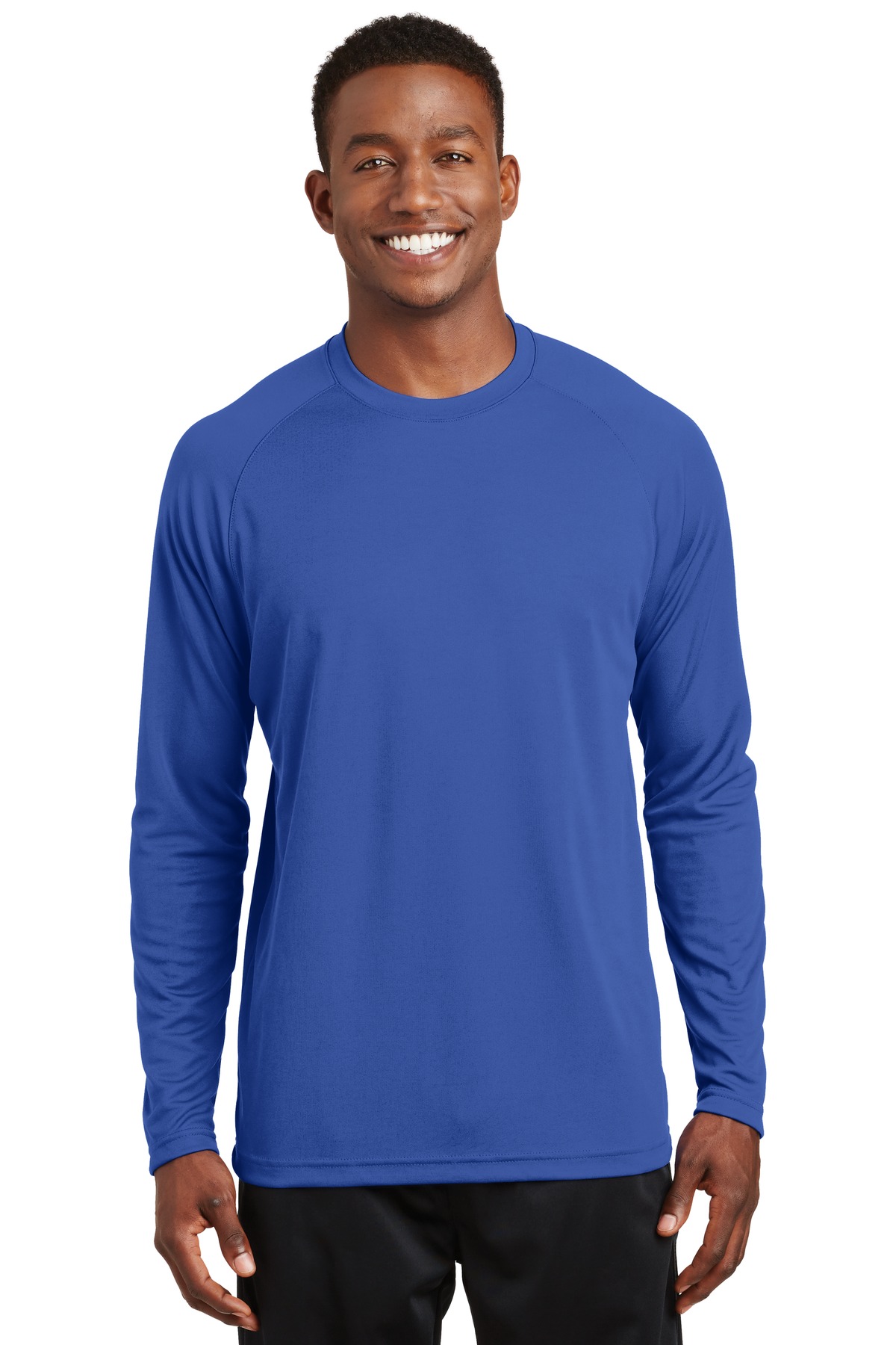 Sport-Tek Dry Zone Long Sleeve Raglan T-Shirt. T473LS