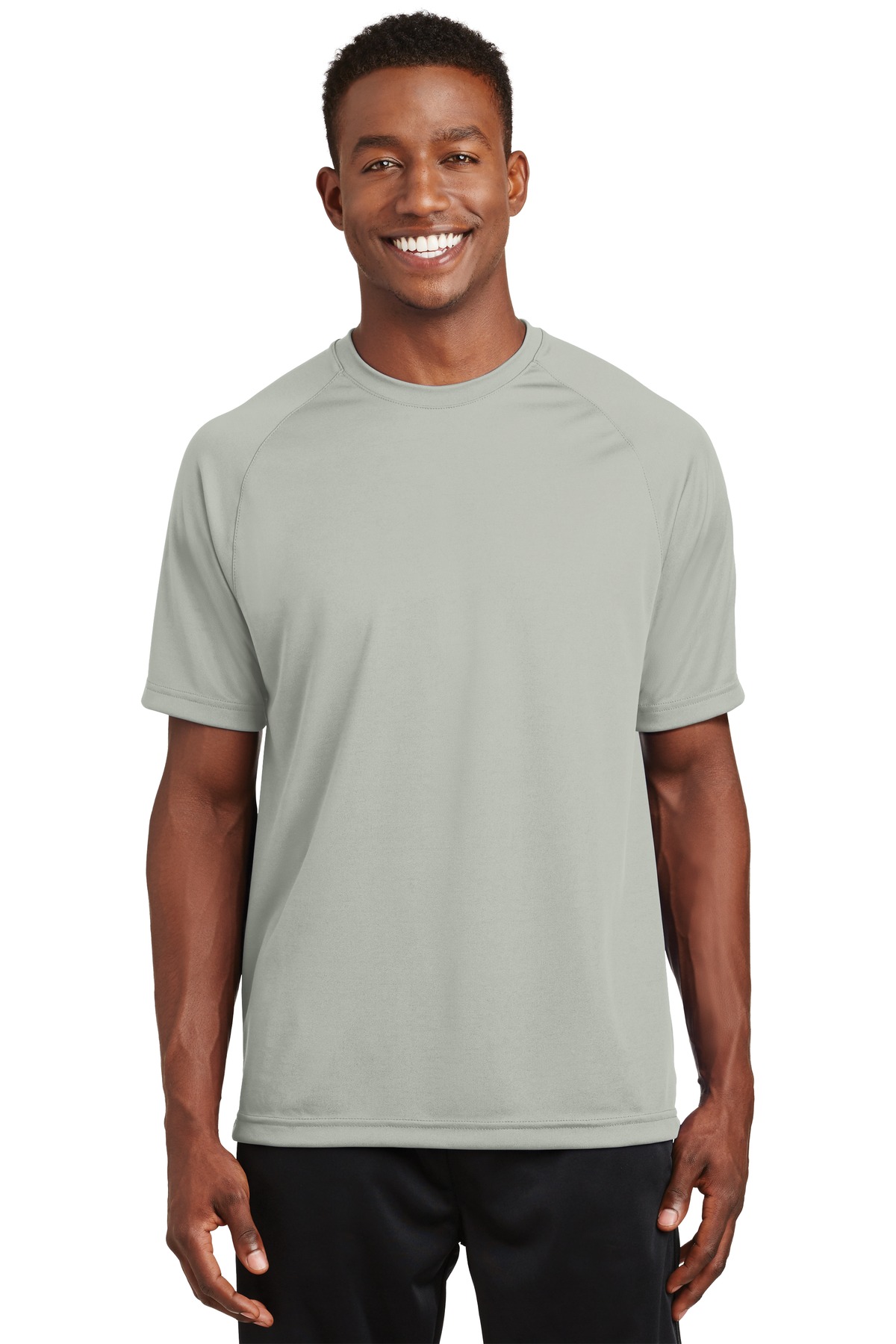 Sport-Tek Dry Zone Short Sleeve Raglan T-Shirt. T473