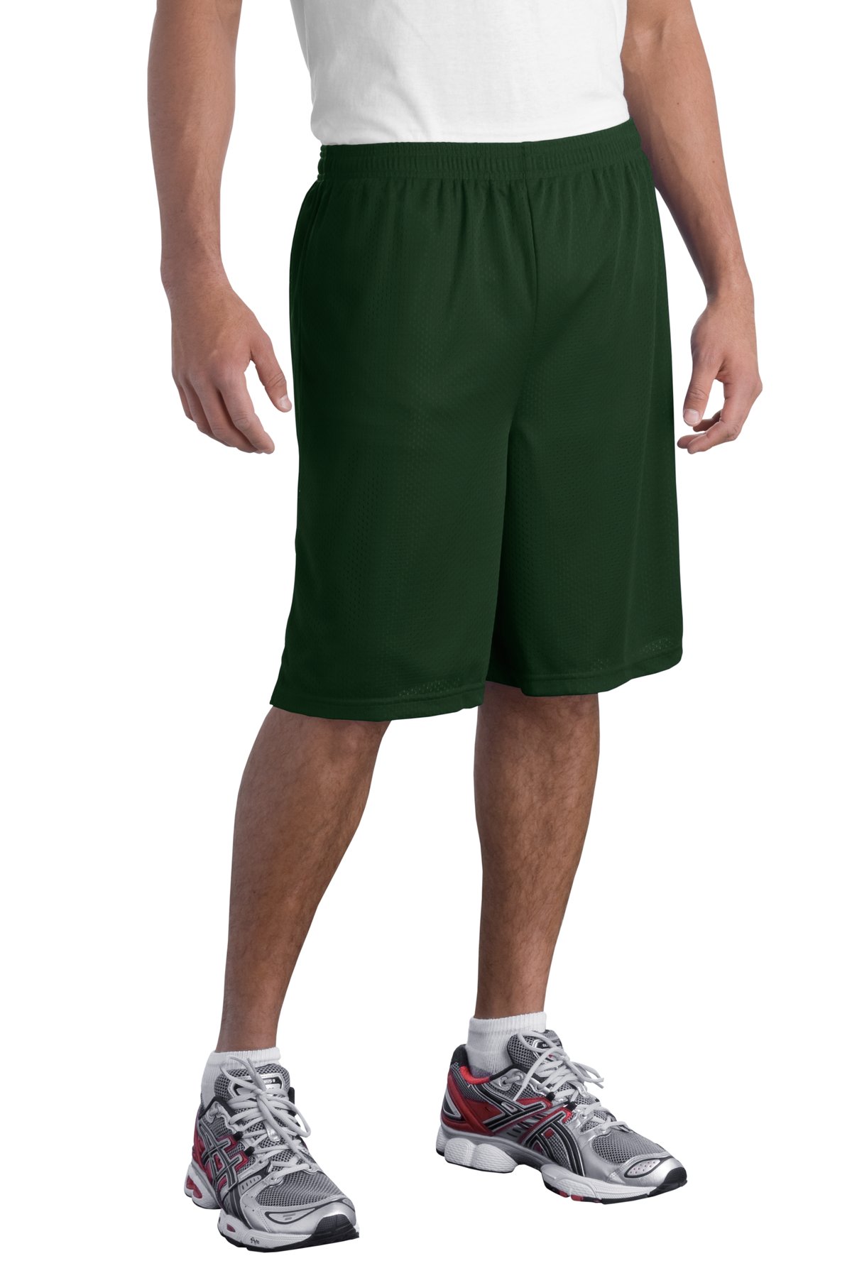 DISCONTINUED Sport-Tek Long Mesh Short. T515