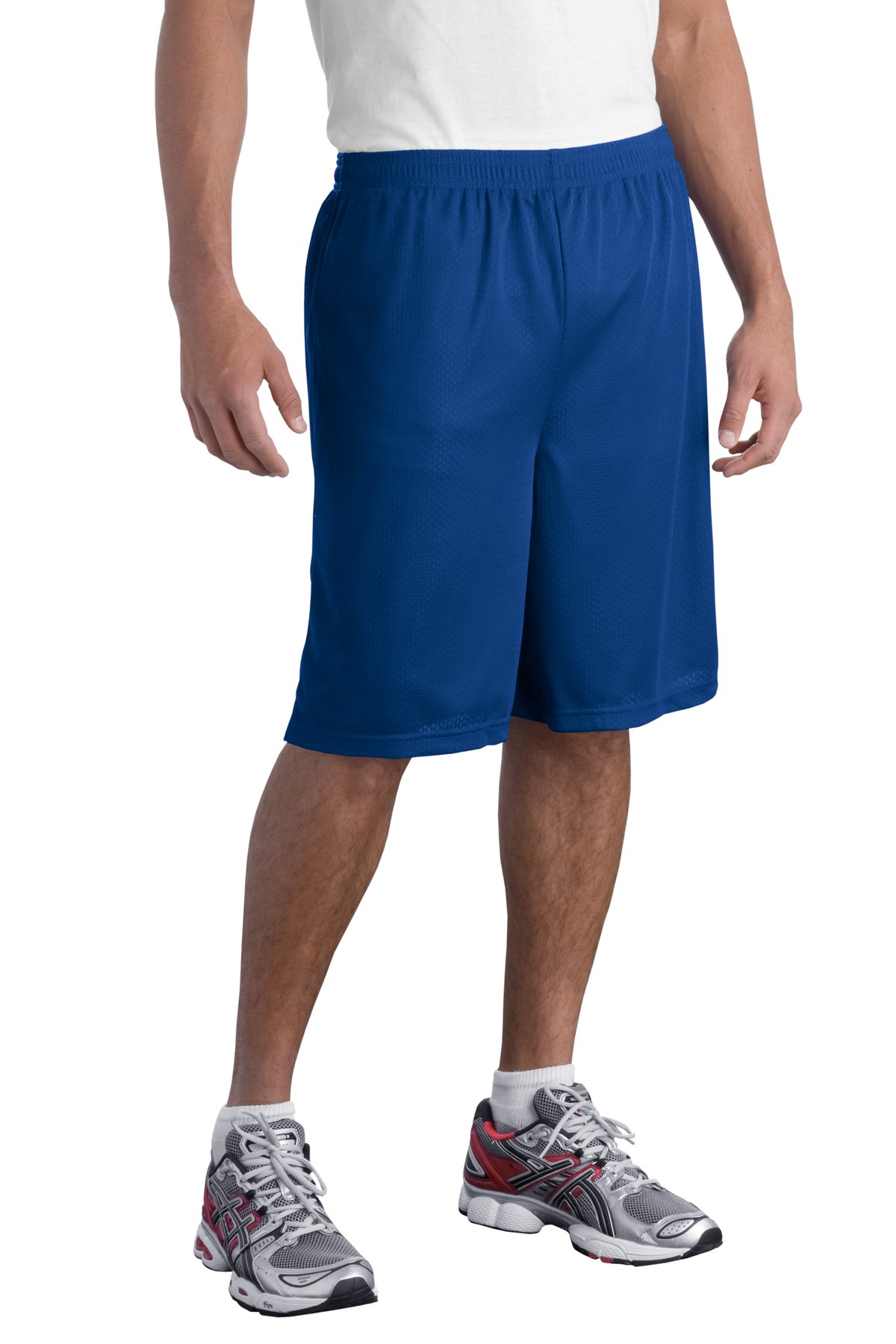 DISCONTINUED Sport-Tek Long Mesh Short. T515