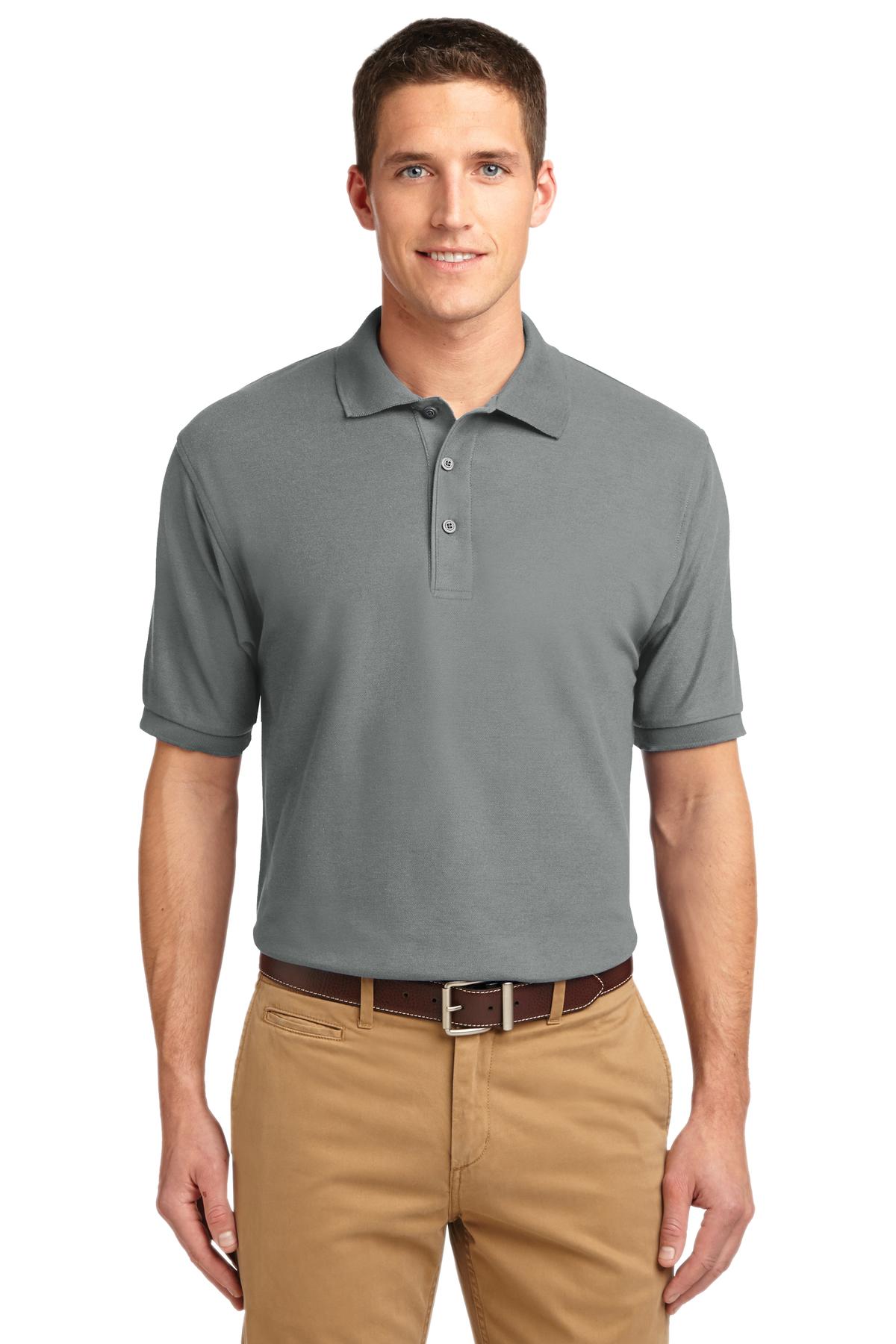 Port Authority Tall Silk Touch Polo.  TLK500